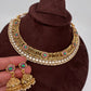 Jalebi Jadau Kundan Neckline Necklace - 