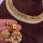 Jalebi Jadau Kundan Neckline Necklace - 