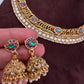 Jalebi Jadau Kundan Neckline Necklace - 