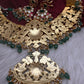 Jadau Kundan Neckline Necklace with Earrings - 