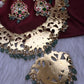 Jadau Kundan Necklace with Earrings - 