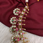 Jadau Kundan Floral Necklace - 