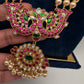 Jadau Kundan Long Rani Haar Necklace with Swarovski Pearls - 