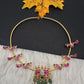 Jadau Kundan Floral Peacock Hasli Short Necklace - 