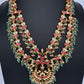 Double Layer Jadau Kundan Short Necklace - 