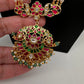 Jadau Kundan Rice Pearls Long Mala Necklace - 