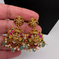 Jadau Kundan Nakshi Lakshmi Short Necklace Set - JA000338