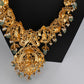 Jadau Kundan Nakshi Lakshmi Short Necklace Set - JA000338