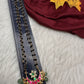 Jadau Kundan Black Beads Long Necklace - JA000341