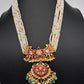Jadau Kundan Pearls Short Necklace | JA000343