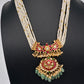 Jadau Kundan Pearls Short Necklace | JA000343