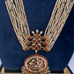 Jadau Kundan Pearls Long Mala Haar Necklace - JA000345