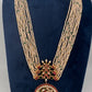 Jadau Kundan Pearls Long Mala Haar Necklace - JA000345