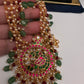 Jadau Kundan Pearls Short Necklace - JA000346