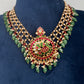 Jadau Kundan Pearls Short Necklace - JA000346