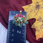 Jadau Kundan Lotus Pendant Set - product photo 3