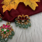 Jadau Kundan Lotus Pendant Set - product photo 5