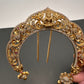 Matte Finish Goddess Lakshmi  Jada Billa Hair Pin.