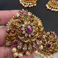 Matte Finish CZ Jada Billa Hair Pin Set