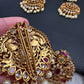 Matte Finish CZ Jada Billa Hair Pin Set