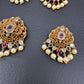 Matte Finish CZ Jada Billa Hair Pin Set