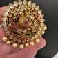 Matte Peacock Finish CZ Jada Billa Hair Pin Set