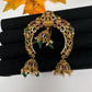 Matte Finish Goddess Lakshmi Juda Hair Pin. - 