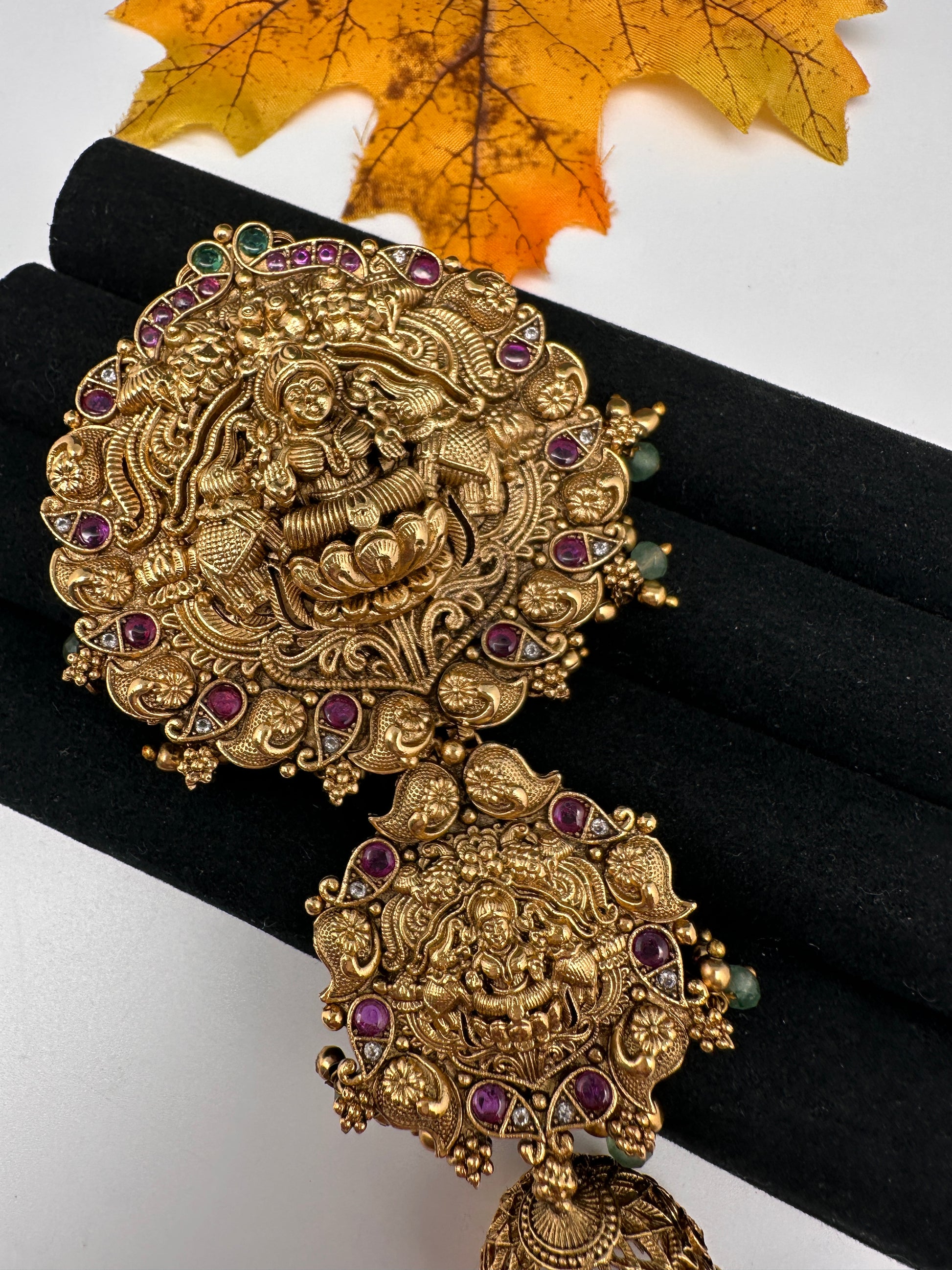 Matte Finish Kemp Goddess Lakhsmi  Juda Hair Pin. - 
