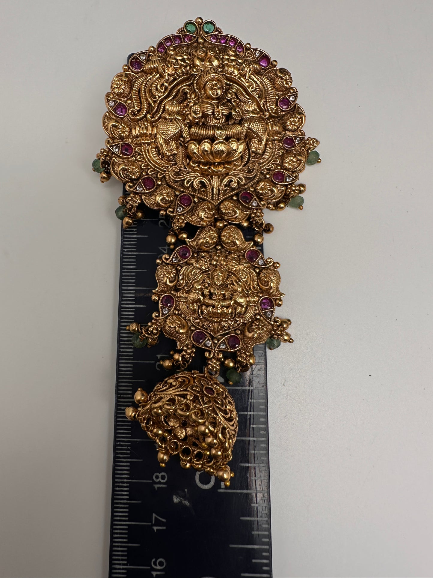 Matte Finish Kemp Goddess Lakhsmi  Juda Hair Pin. - 