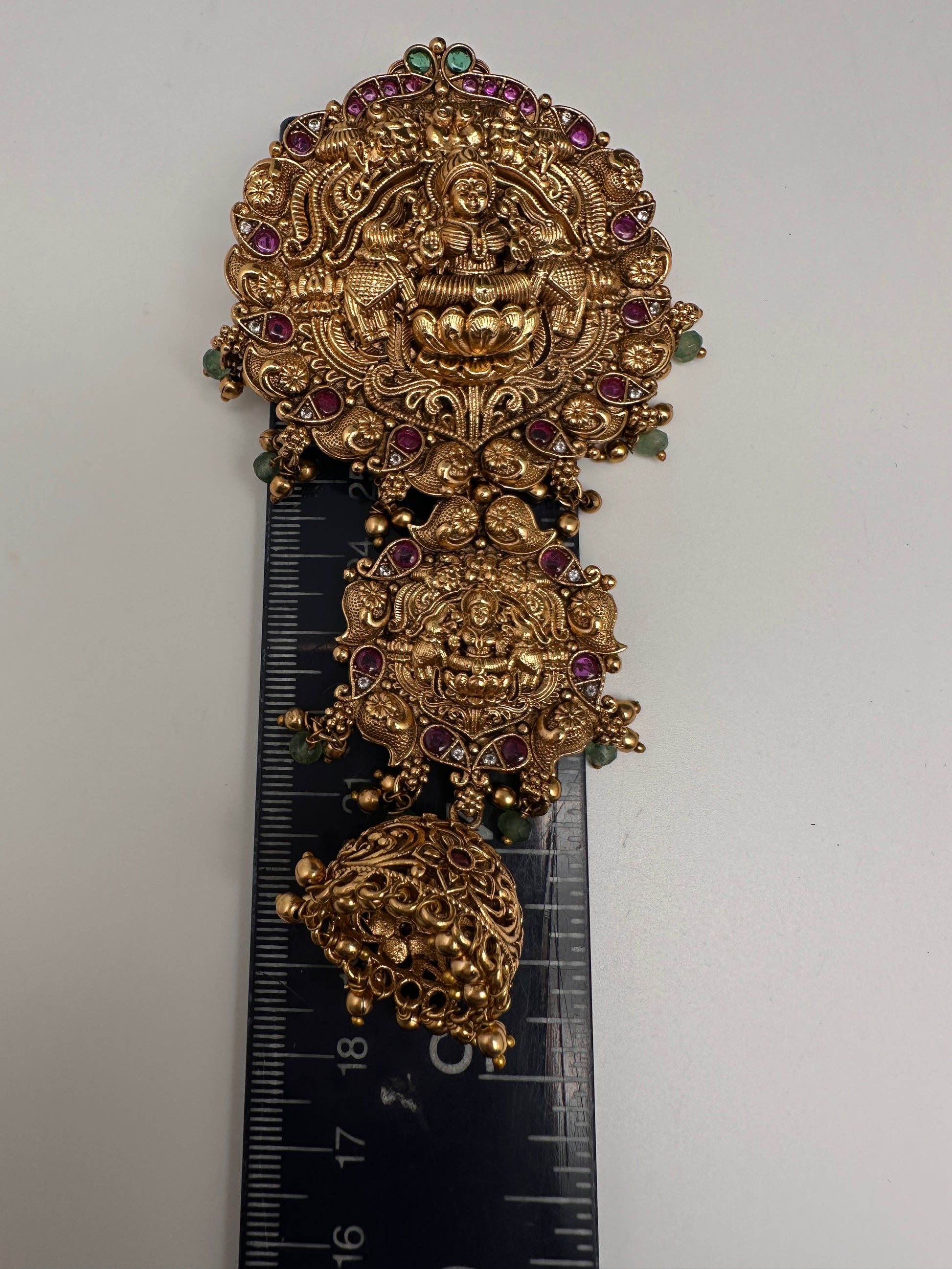 Matte Finish Kemp Goddess Lakhsmi  Juda Hair Pin. - 