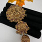 Matte Finish Kemp Goddess Lakhsmi  Juda Hair Pin. - 