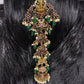 Matte Finish Kemp Goddess Lakhsmi  Juda Hair Pin. - 