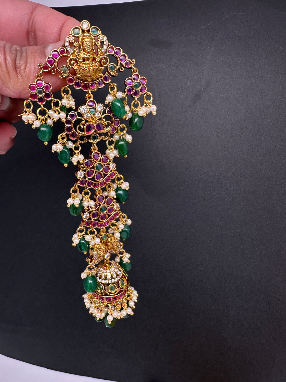 Matte Finish Kemp Goddess Lakhsmi  Juda Hair Pin. - 