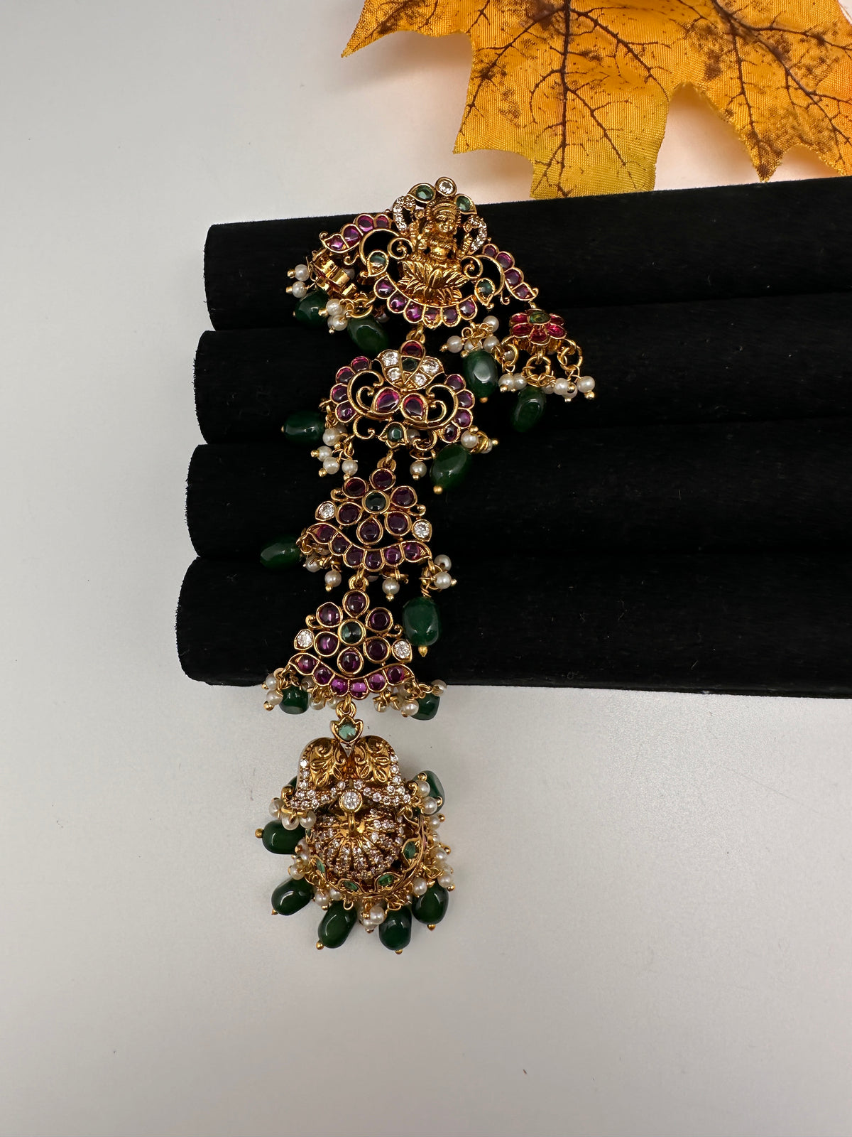 Matte Finish Kemp Goddess Lakhsmi  Juda Hair Pin. - 