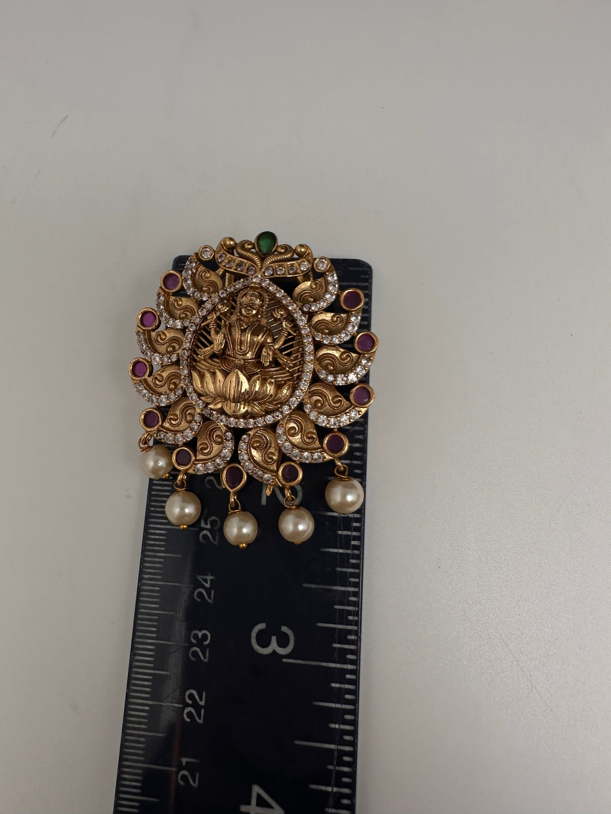 Matte Finish Kemp Goddess Lakhsmi  Juda Hair Pin. - 