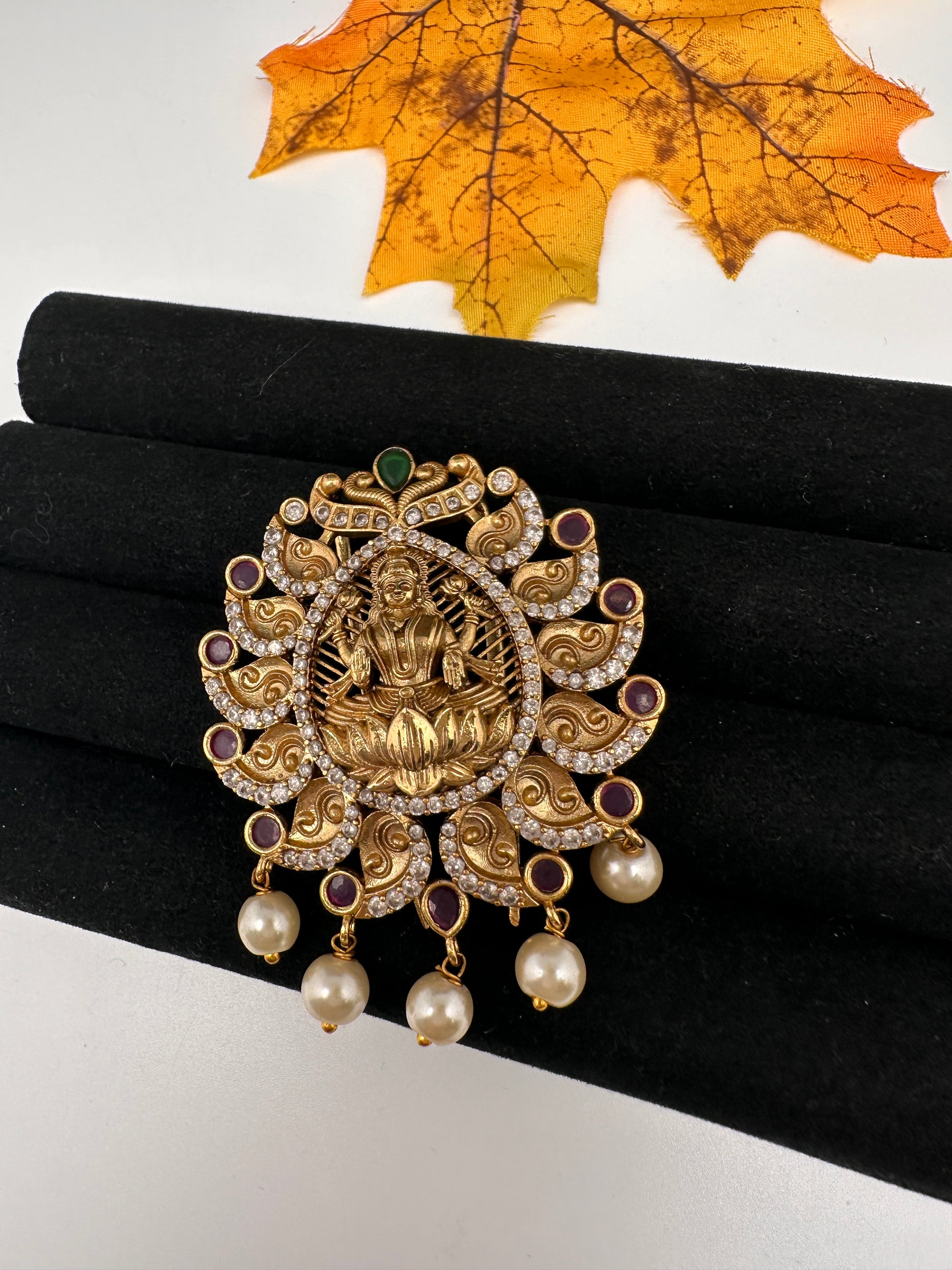 Matte Finish Kemp Goddess Lakhsmi  Juda Hair Pin. - 