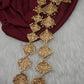 Matte Finish Kemp Goddess Lakhsmi Jada Hair Pin Choti. - 