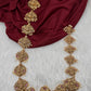 Matte Finish Kemp Goddess Lakhsmi Jada Hair Pin Choti. - 