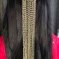 Matte Finish Kemp Goddess Lakhsmi Pearls Jada Hair Pin Choti. - 