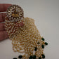 Matte Finish Kemp Goddess Lakhsmi Pearls Jada Hair Pin Choti. - 