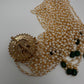 Matte Finish Kemp Goddess Lakhsmi Pearls Jada Hair Pin Choti. - 