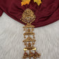 Matte Finish Goddess Lakshmi Kemp Jada Hair Pin Choti | JB000092
