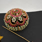 Jadau Kundan Hair Bun and Pin - 