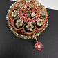 Jadau Kundan Hair Bun and Pin - 