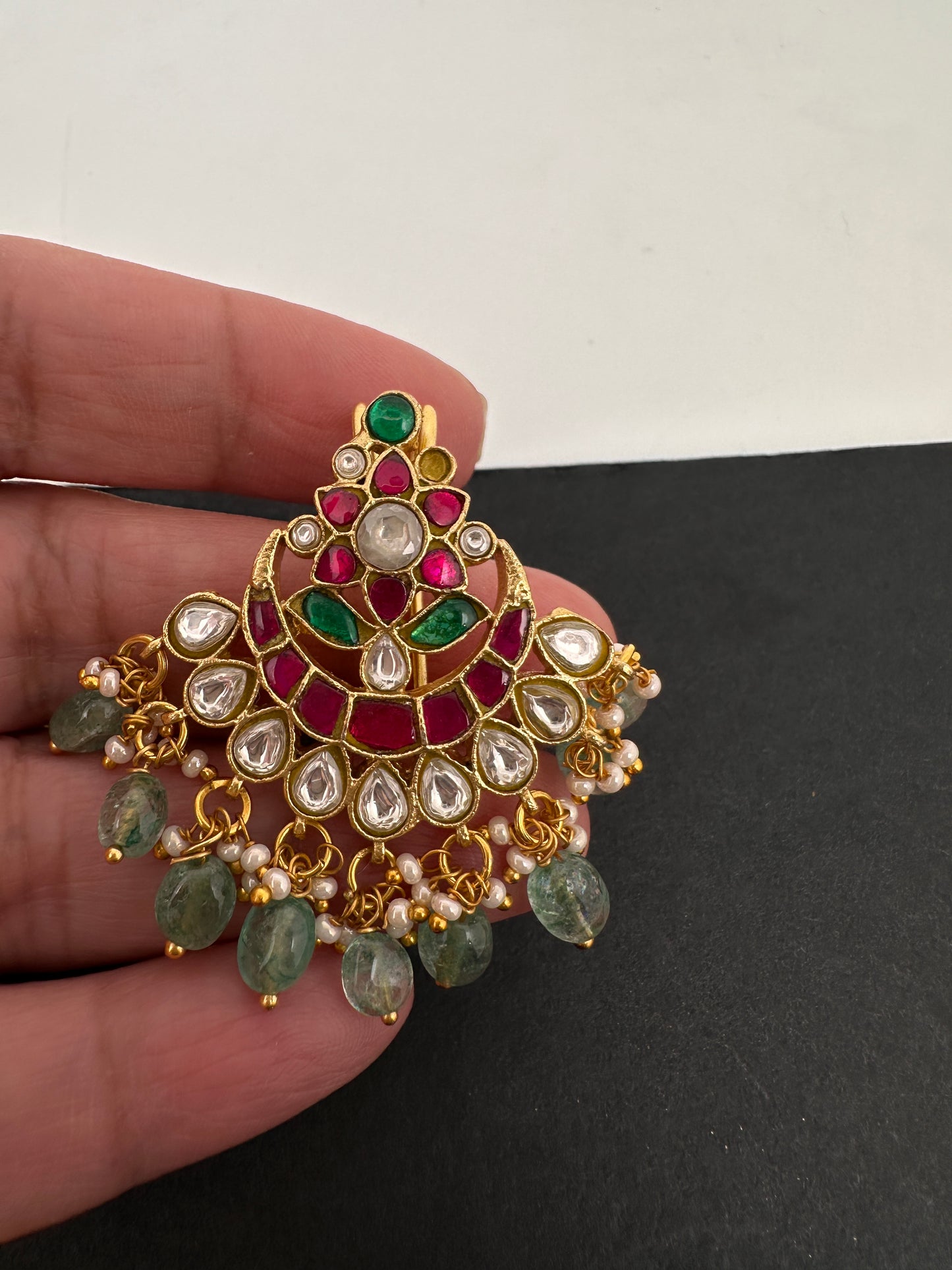 Jadau Kundan Hair Pin - 