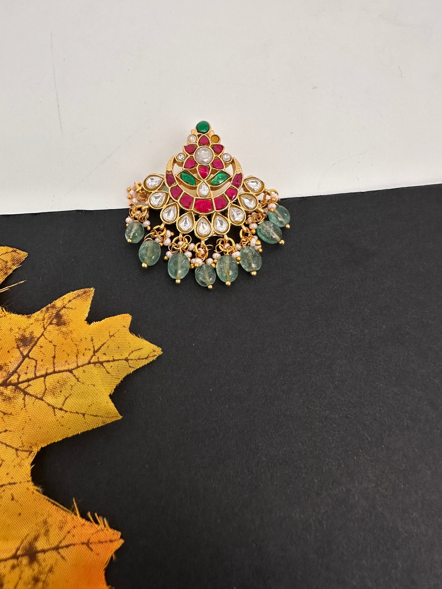 Jadau Kundan Hair Pin - 