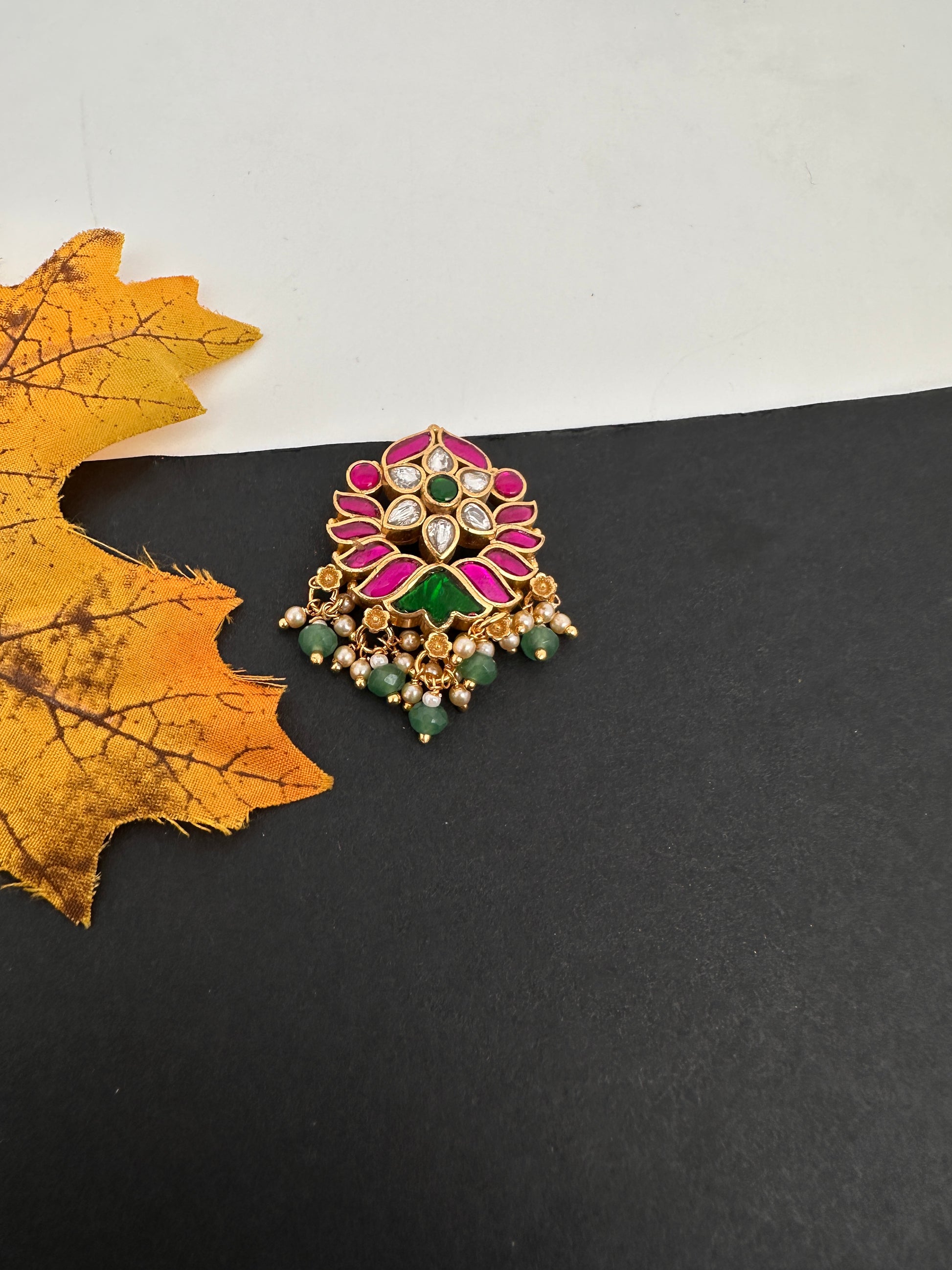 Jadau Kundan Hair Pin - 