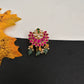 Jadau Kundan Hair Bun Pin - 