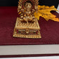 Goddess Lakshmi Nakshi Matte Finish Kumkum Box Bharani - 