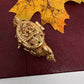 Goddess Lakshmi Swan Nakshi Matte Finish Kumkum Box Bharani - 
